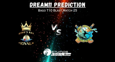 KBR vs MIS Dream11 Prediction Bago T10 Blast 2025 – Match 25