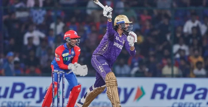 KKR 1st Innings Update vs DC