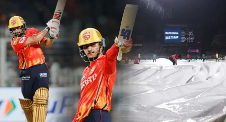 Priyansh-Prabhsimran Fire Punjab to 200+ Before Rain Plays Spoilsport