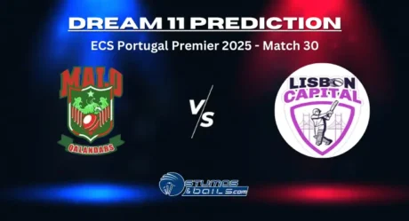 MAL vs LCA Dream11 Prediction European Cricket Series Portugal Premier 2025 – Match 30