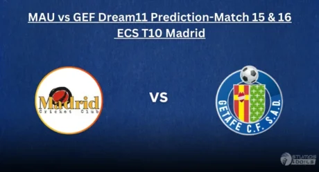 MAU vs GEF Dream11 Prediction: Captain and Vice-Captain Choices for Match 15 and 16 of ECS T10 Madrid