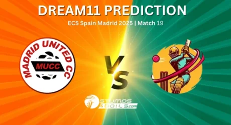MAU vs MST Dream11 Prediction European Cricket Series Spain Madrid 2025 – Match 19