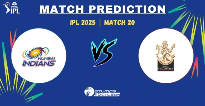 MI vs RCB Match Prediction