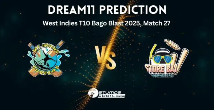 MIS vs SBS Dream11 Prediction Today Match 27th of Bago Blast