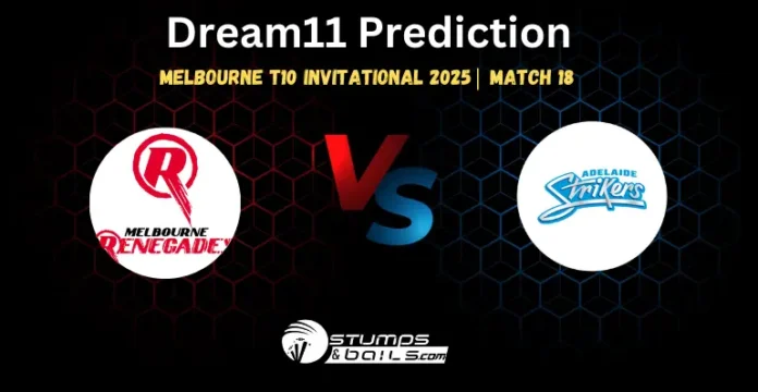 MRA vs ASA 18th Match Dream11 Prediction