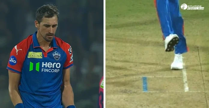 Mitchell Starc Back Foot No Ball In 1st Super Over of IPL 2025