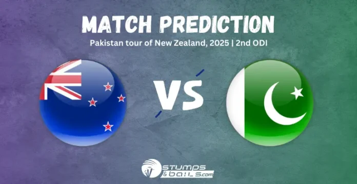 NZ vs PAK 2nd ODI Match Prediction