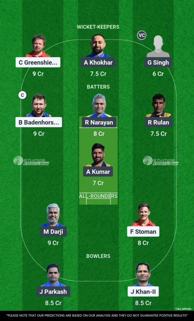OEI vs GAM Dream11 Prediction