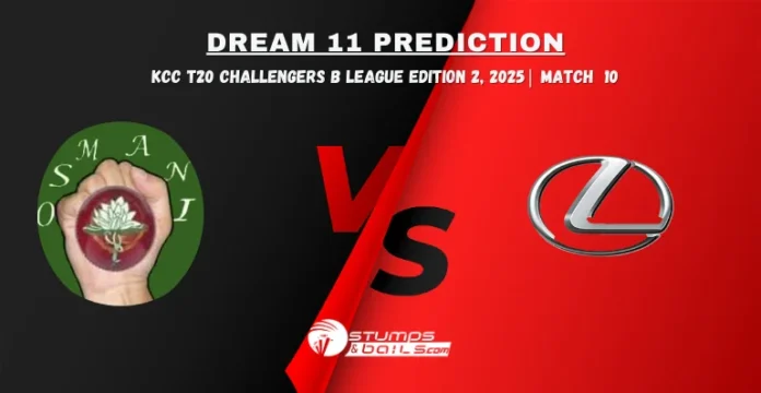 OSM vs LEX 10th Match Dream11 Prediction