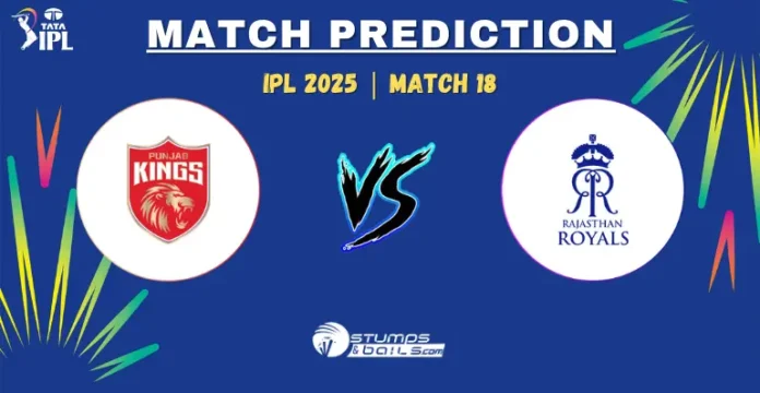 PBKS vs RR 18th Match Prediction