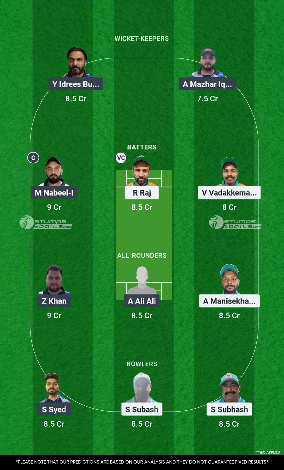 PC vs MEC 2nd Match Dream11 Prediction