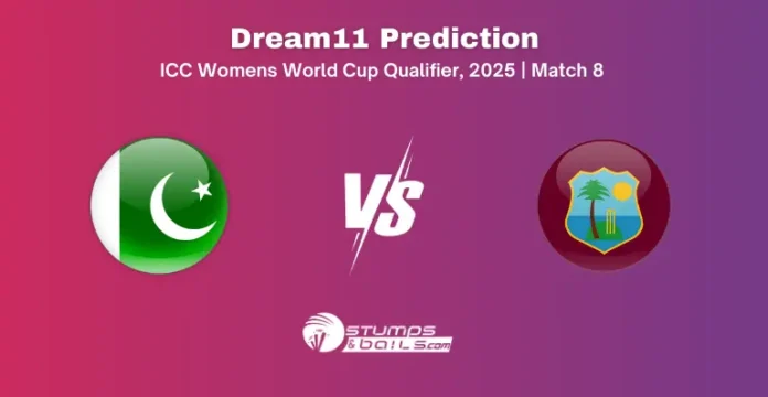 PK-W vs WI-W 8th Match Dream11 Prediction