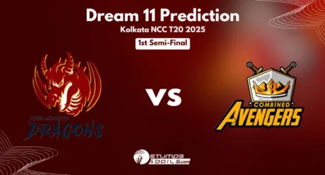 PMD vs CA Dream11 Prediction, Fantasy Cricket Tips for Kolkata NCC T20 2025, 1st Semi-Final