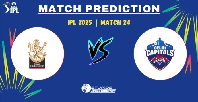 RCB vs DC 24th Match Prediction