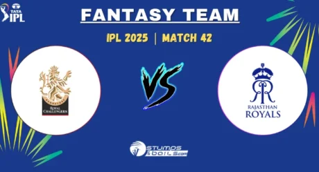 IPL 2025 Match 42: Royal Challengers Bengaluru vs Rajasthan Royals Dream11 Team Today