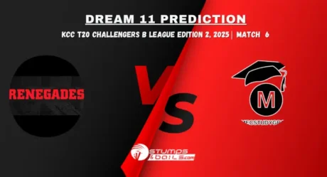 REN vs MEC Dream11 Prediction for KCC T20 Challengers B League Edition 2 Match