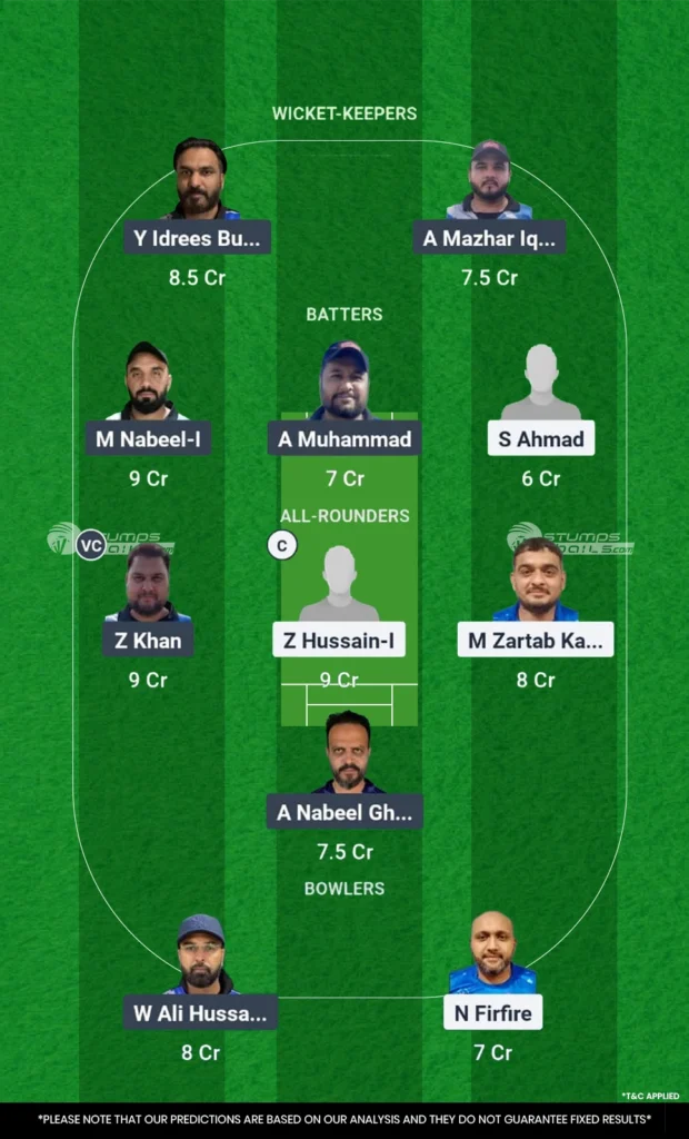 REN vs MEC match 6th fantasy playing 11