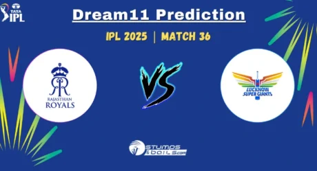 RR vs LSG Dream11 Prediction: Fantasy Cricket Picks for IPL 2025 – Match 36