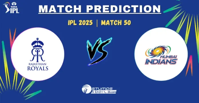 RR vs MI Cricket Prediction