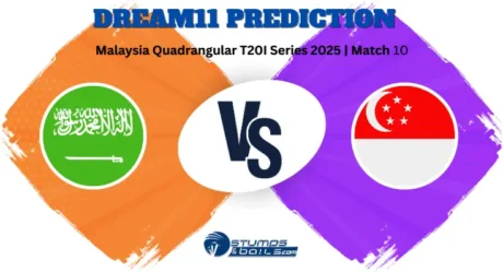 SAU vs SIN Dream11 Prediction For Malaysia Quadrangular T20I Series 2025, Match 10