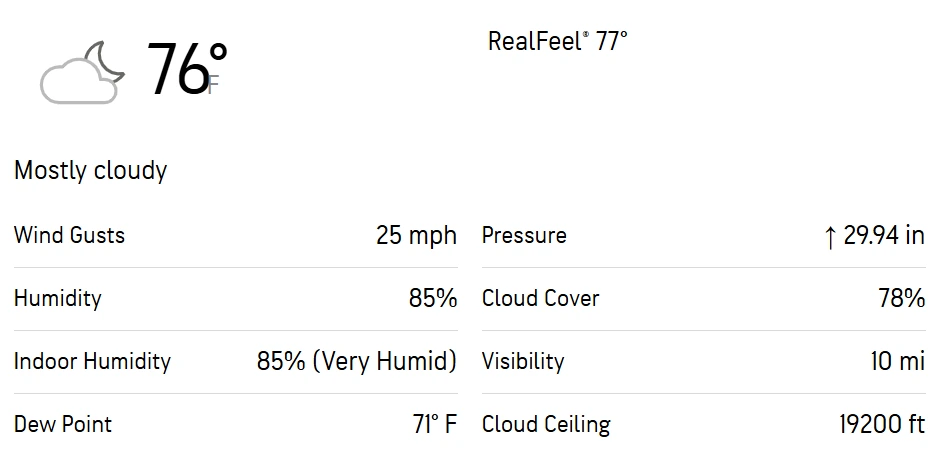 Grenadines Divers vs Dark View Explorers Weather Report
