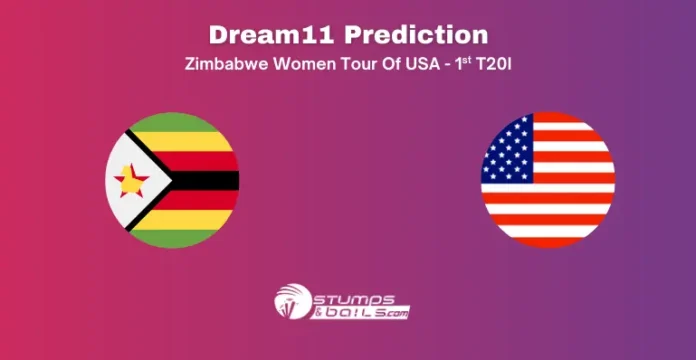 USA-W vs ZM-W 1st T20I Dream11 Prediction Today Match