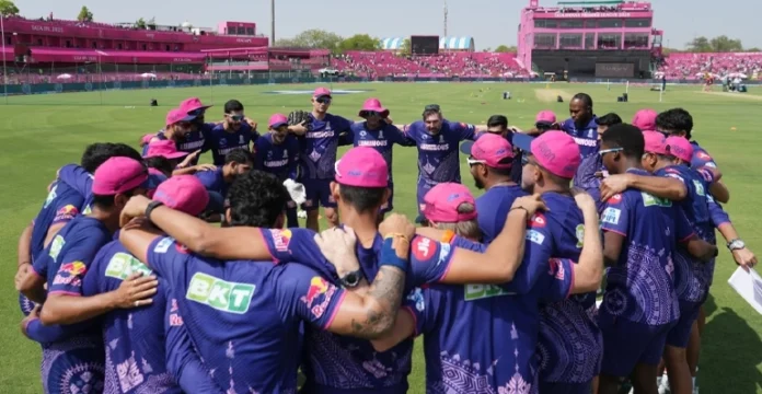 What are RR run chase issues in IPL 2025