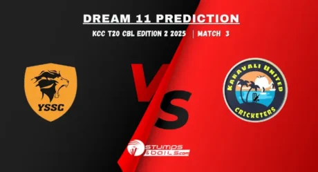 YSSC vs KUCC Dream11 Prediction and Fantasy Tips For Match 3 Of KCC T20 CBL Edition 2 2025