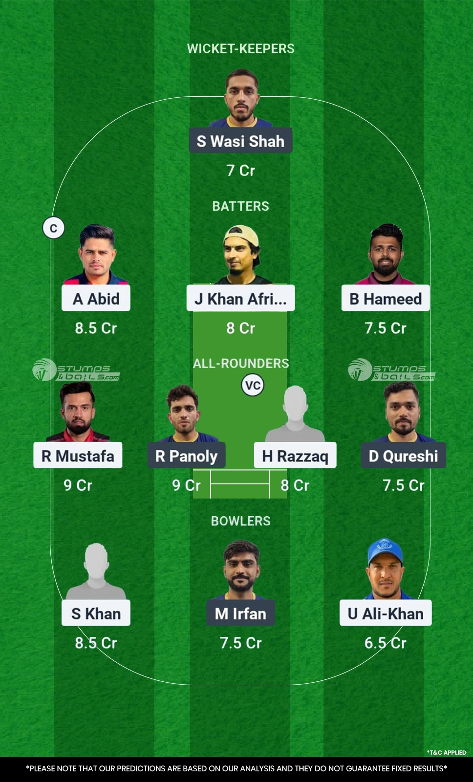 ABD vs DUB 10th Match Dream11 Prediction