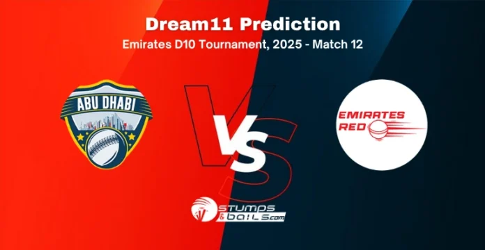 ABD vs EMR 12th Match Dream11 Prediction