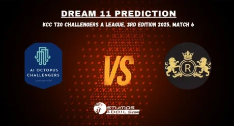 AIOC vs RLC Dream11 Prediction for Match 6 of KCC T20 Challengers A League Edition 3rd Edition 2025
