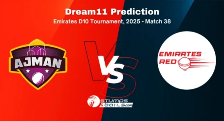AJM vs EMR Fantasy Tips Match 38, Emirates D10 Tournament 2025