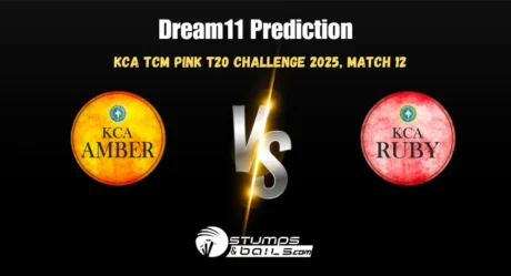 AMB vs RUB Dream11 Prediction KCA TCM Pink T20 Challenge 2025 Match 12 Fantasy Cricket Tips