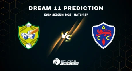 BRW vs ANT Dream11 Prediction ECSN Belgium 2025 – Match 27