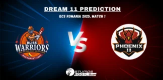 BWR vs PHO 1st Match Dream11 Prediction