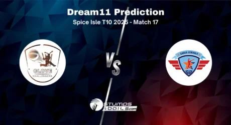 CC vs GG Dream11 Prediction Match 17 Fantasy Tips for Spice Isle T10 2025