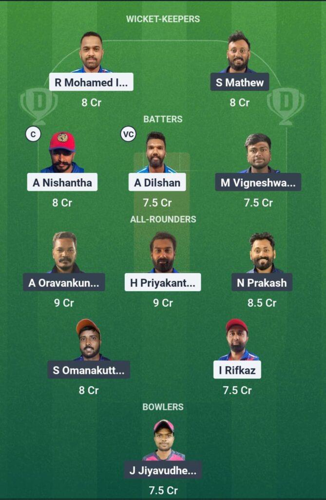 CECC vs AIOC Dream11 Prediction Today Match