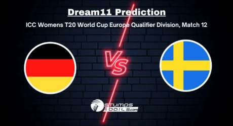 GER-W vs SWE-W Dream11 Prediction And Fantasy Tips For Match 12 of ICC Womens T20 World Cup Europe Qualifier Division