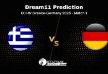 GRE-W vs GR-W Dream11 Prediction: Fantasy Cricket Tips for match 1 of ECI-W Greece-Germany 2025