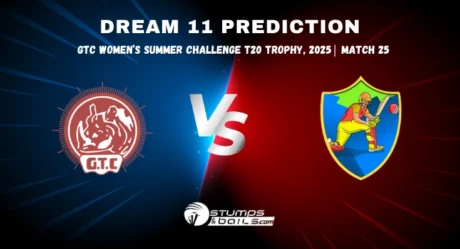 GTC-W vs SG-W Dream11 Prediction and Fantasy Cricket Tips for Match 25 of GTC Womens Summer Challenege T20 Trophy 2025