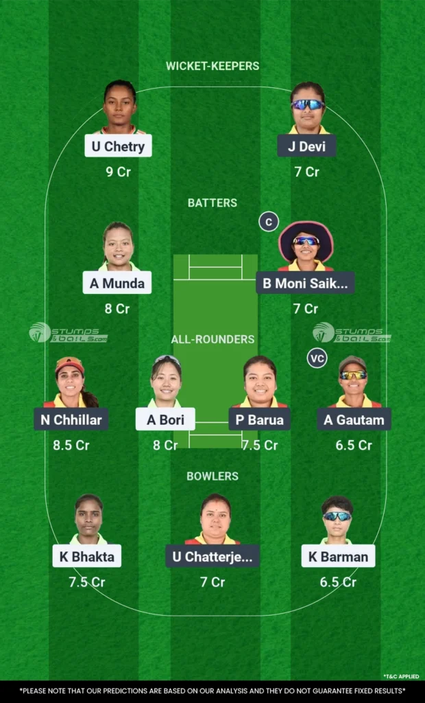 GTC-W vs SG-W match 9 Dream11 Prediction Today