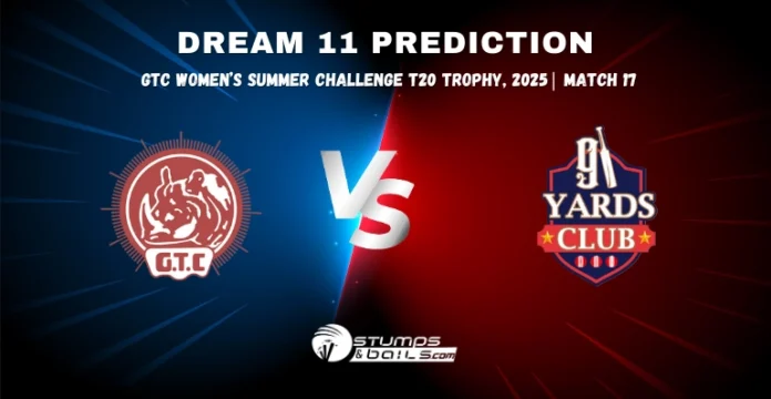 GTC-W vs YC-W Dream11 Prediction Today