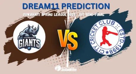 GUG vs CCC Dream11 Prediction For Guwahati Spring League 2025, 1st Semi-Final