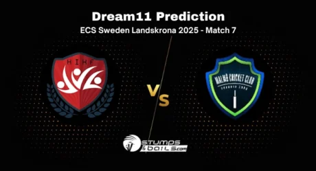 HSG vs MAL Dream11 Prediction Match 7 ECS Sweden Landskrona 2025