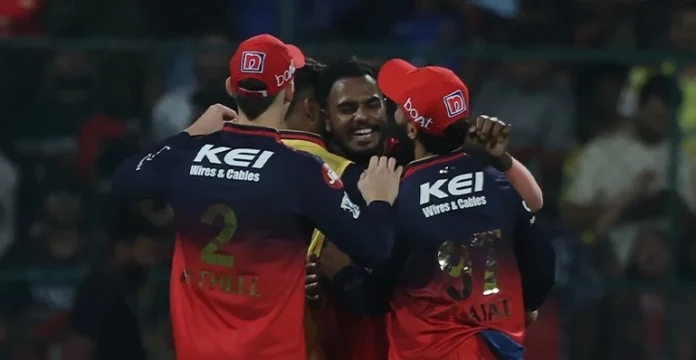 How many times did RCB qualify for playoffs