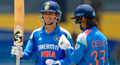 Smriti Mandhana, Sneh Rana star in final as India secure Tri-series title 