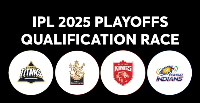 IPL 2025 Playoffs Qualification Race