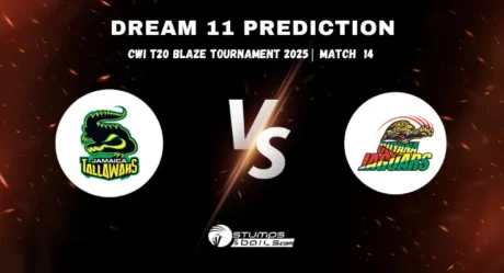 JAM-W vs GY-W Dream11 Prediction for Match 14 of CWI T20 Blaze Tournament 2025