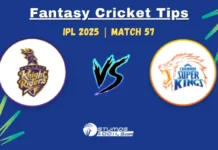 KKR vs CSK Fantasy Cricket Tips & Dream11 Team for Today’s 57th Match of IPL 2025 KKR vs CSK Fantasy Cricket Tips 57th Match of IPL 2025