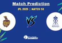 Who will win KKR vs RR 53rd Match of IPL 2025 KKR vs RR 53rd Match Prediction